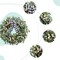 Artificial Spring/Summer Wreath 24 Inch Evergreen Wreaths for Front Door Eucalyptus Wreath with Berries for Outside All Seasons Indoor Outdoor Decor